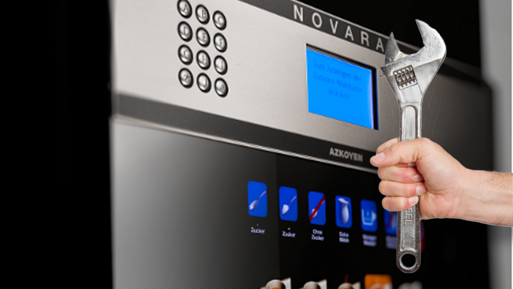 Ristretto vending servicio reparación